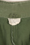 Circa 1968 S-R Size 4th Model Jungle Fatigue Pants, Used, Released by Film Company