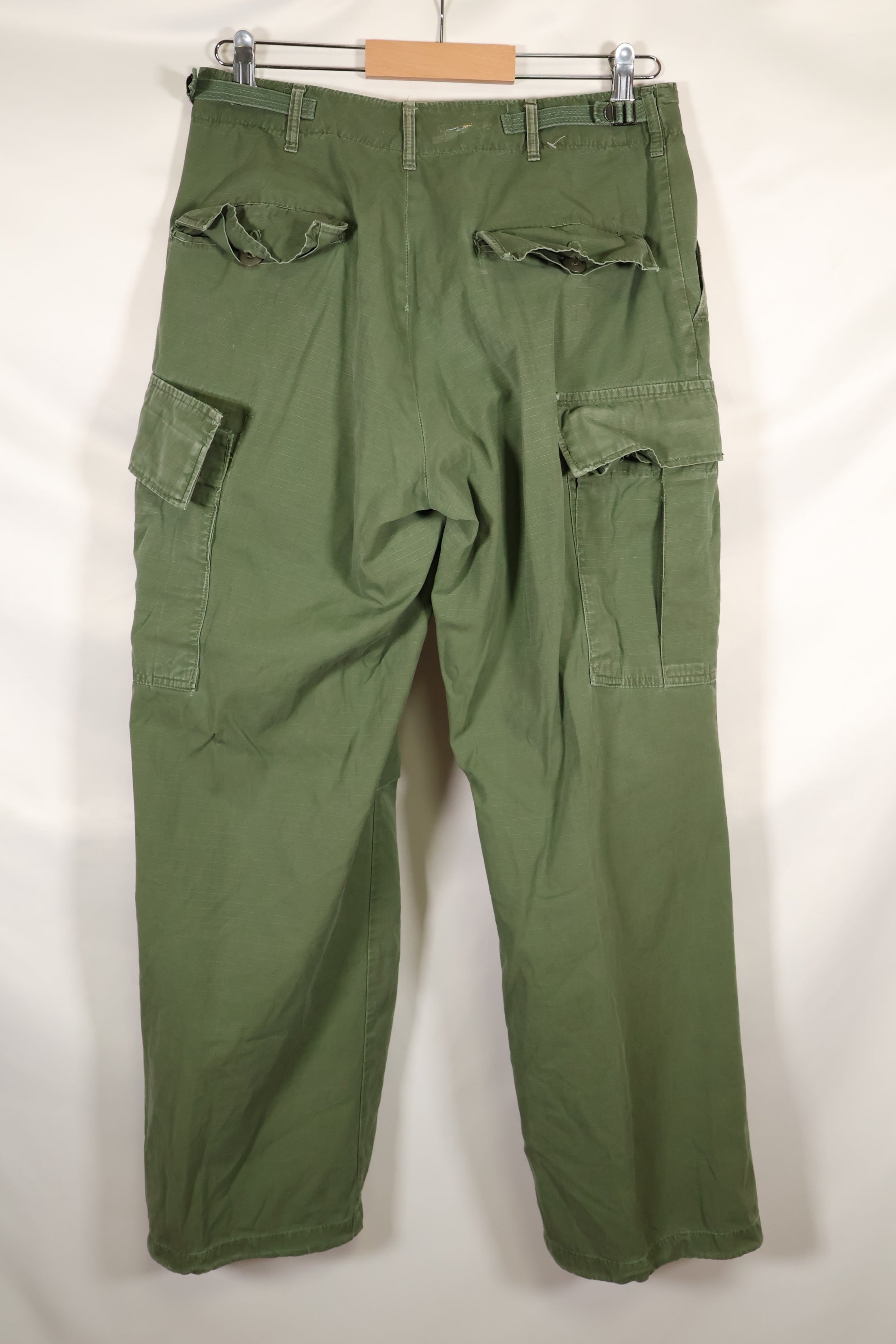 Circa 1968 S-R Size 4th Model Jungle Fatigue Pants, Used, Released by Film Company