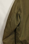 1940s U.S. Army Air Corps B-15 flight jacket with air race patch, used.