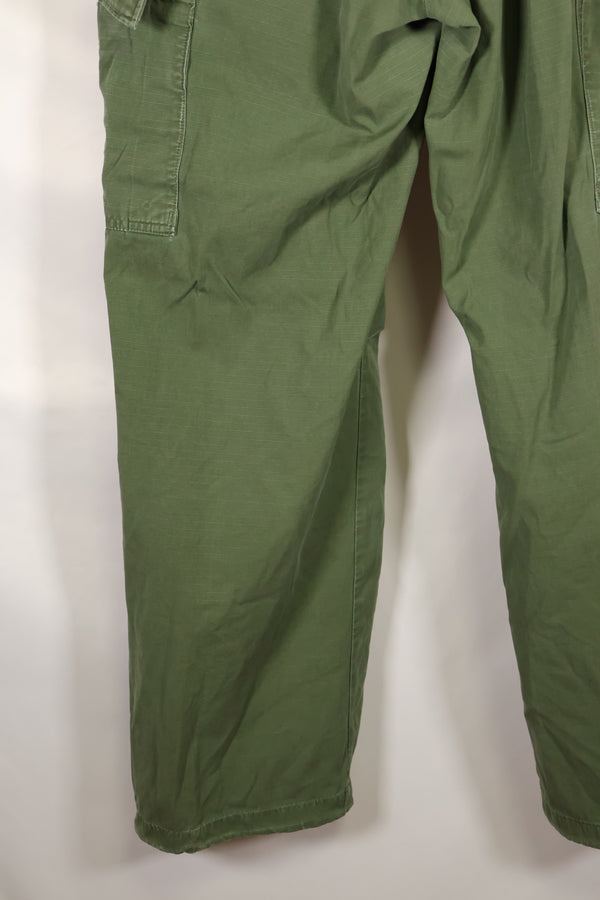Circa 1968 S-R Size 4th Model Jungle Fatigue Pants, Used, Released by Film Company