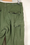 Circa 1968 S-R Size 4th Model Jungle Fatigue Pants, Used, Released by Film Company