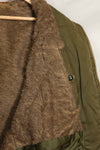 1940s U.S. Army Air Corps B-15 flight jacket with air race patch, used.