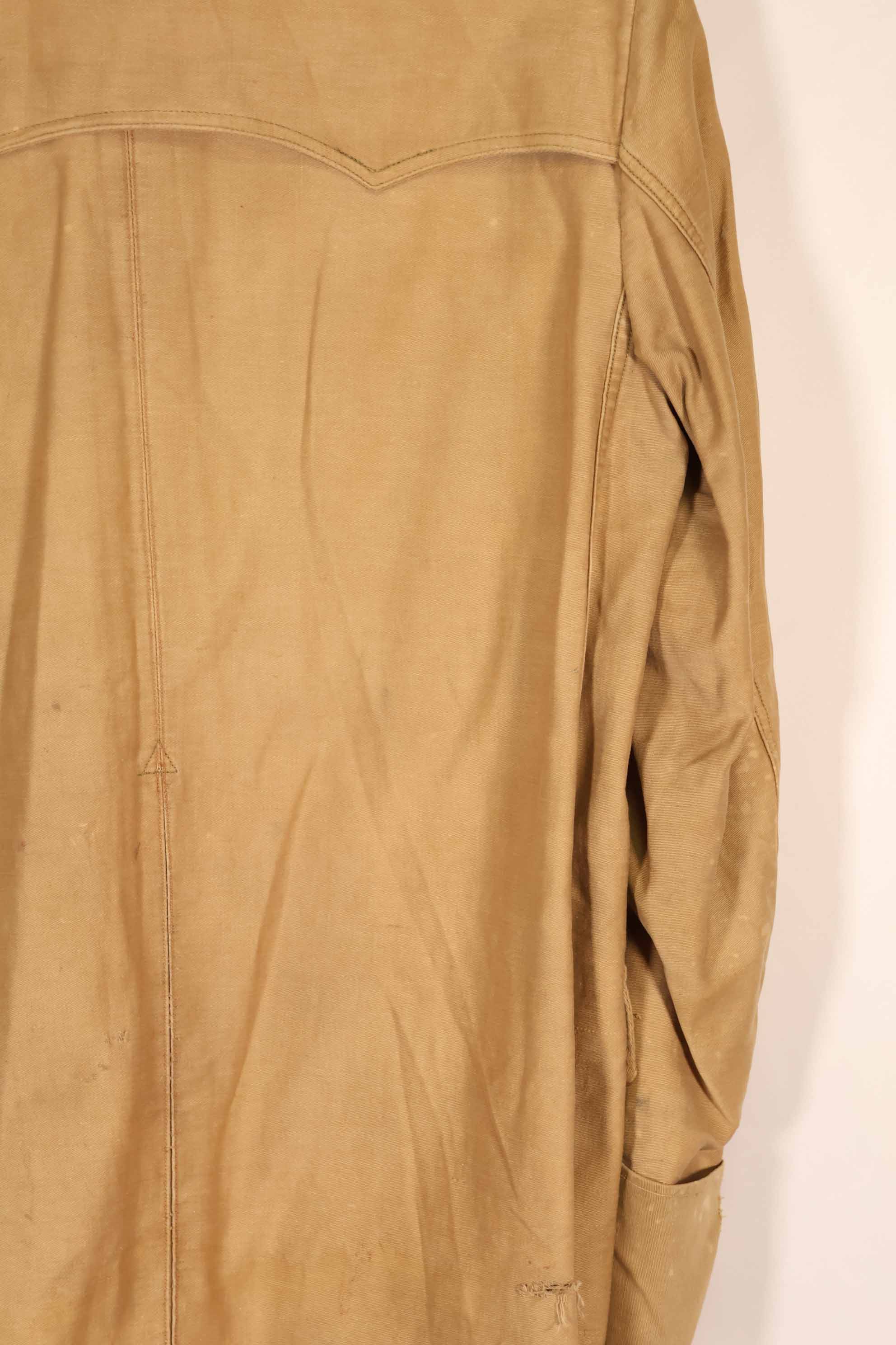 実物　1940年代　ドイツ軍　サファリアーナジャケット　ボタン欠損あり　中古品