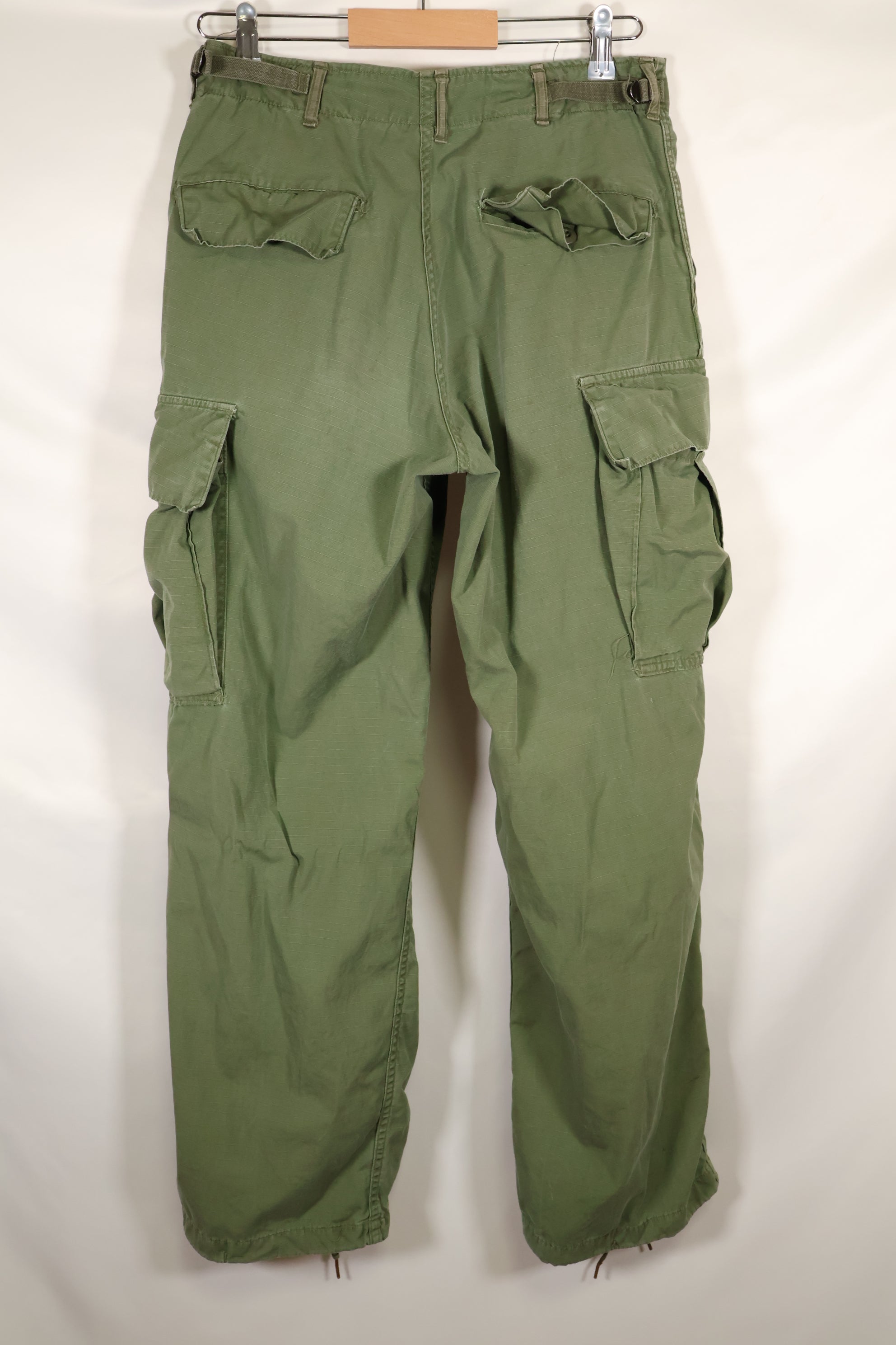 Circa 1968 S-R Size 4th Model Jungle Fatigue Pants, used, film company release B