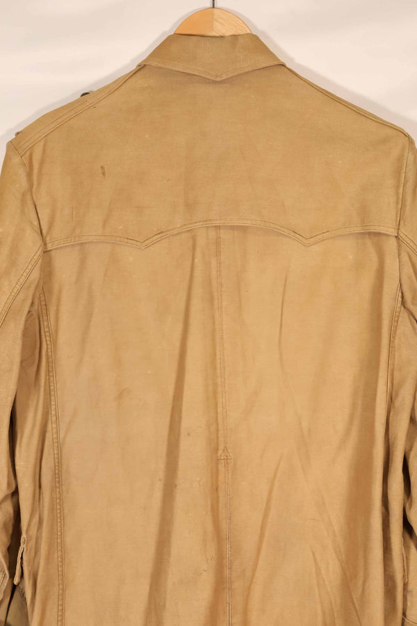 実物　1940年代　ドイツ軍　サファリアーナジャケット　ボタン欠損あり　中古品