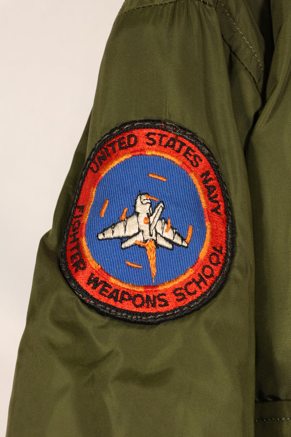 1974 Contract, 46R, U.S. Navy, G-8 WEP Jacket, TOP GUN Instructor Jacket, Used