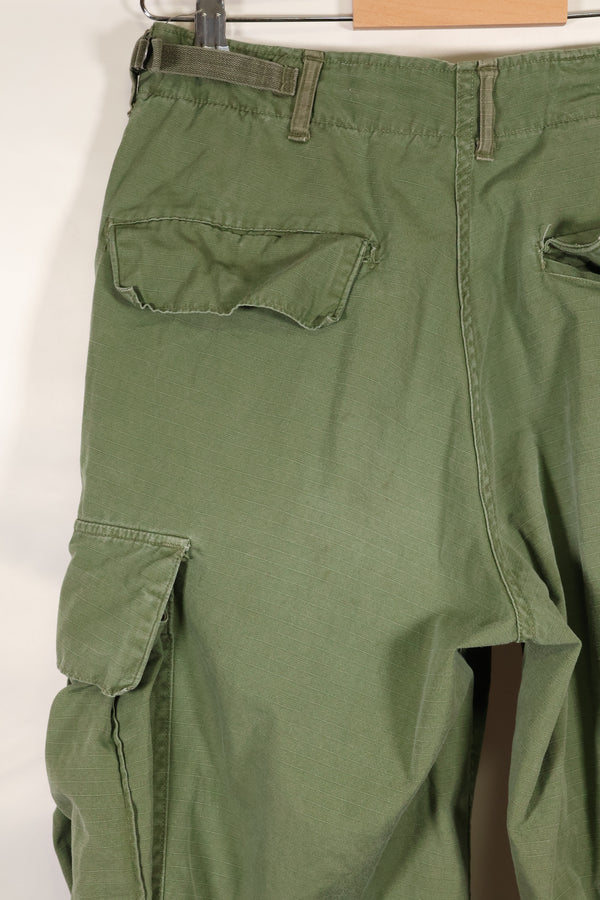 Circa 1968 S-R Size 4th Model Jungle Fatigue Pants, used, film company release B