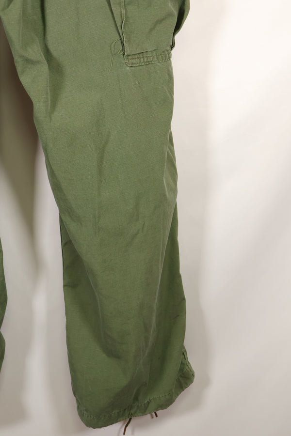 Circa 1968 S-R Size 4th Model Jungle Fatigue Pants, used, film company release B