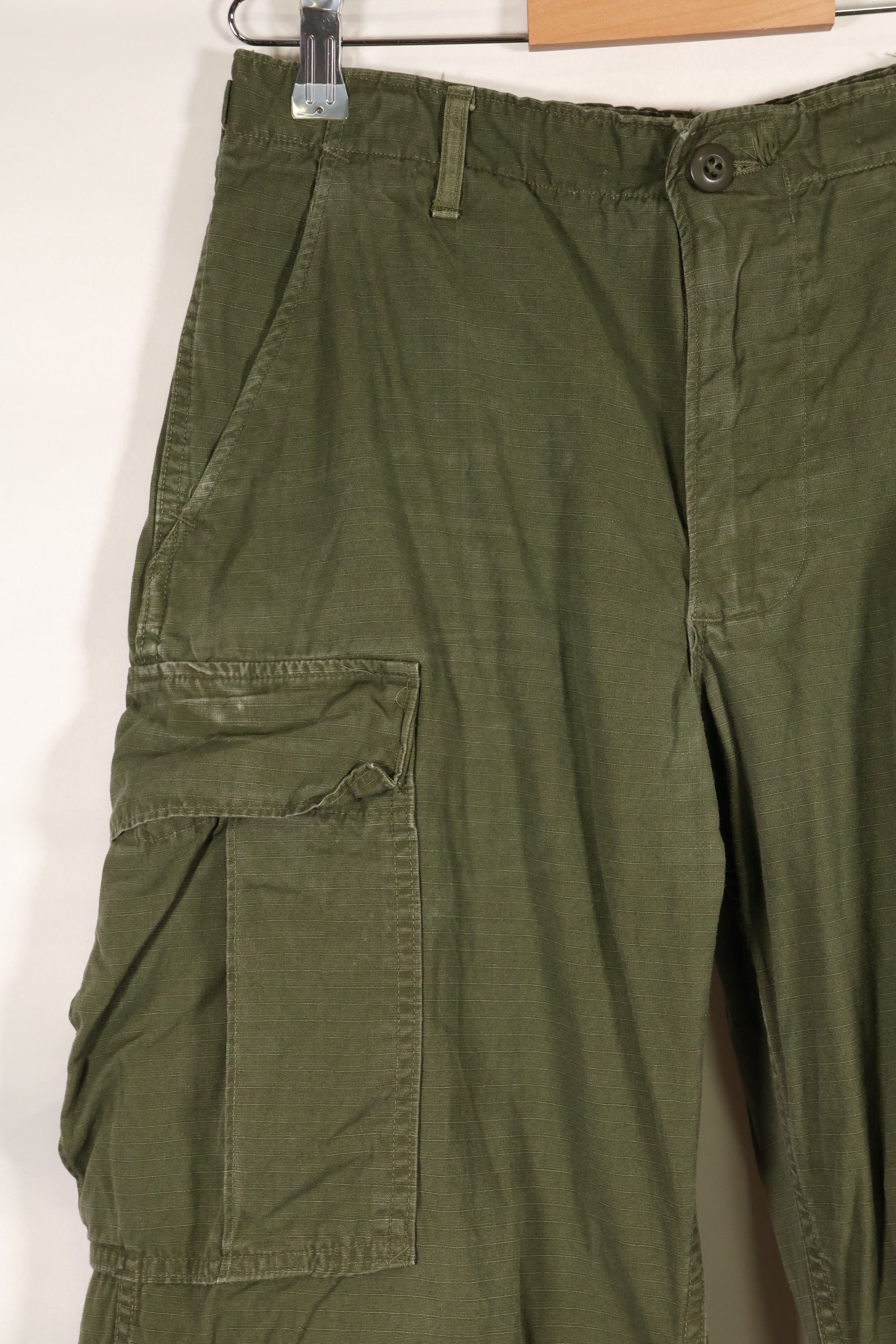 Circa 1969 S-R Size 4th Model Jungle Fatigue Pants, Used, Released by Film Company