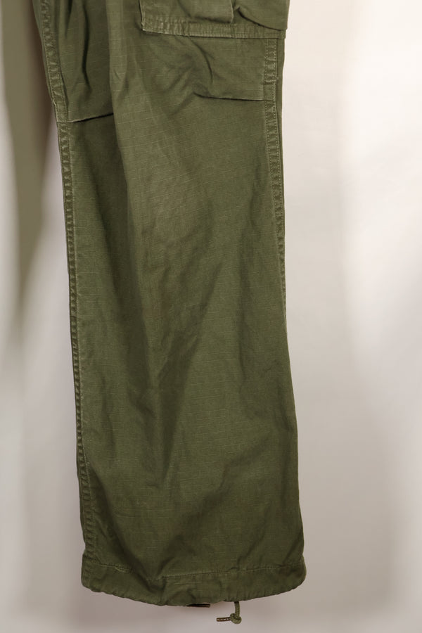 Circa 1969 S-R Size 4th Model Jungle Fatigue Pants, Used, Released by Film Company
