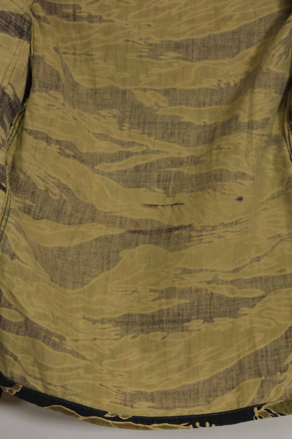 1960年代　ゴールドタイガー　タイガーストライプシャツ　Asianカット　スタンプなし　状態良い　中古品