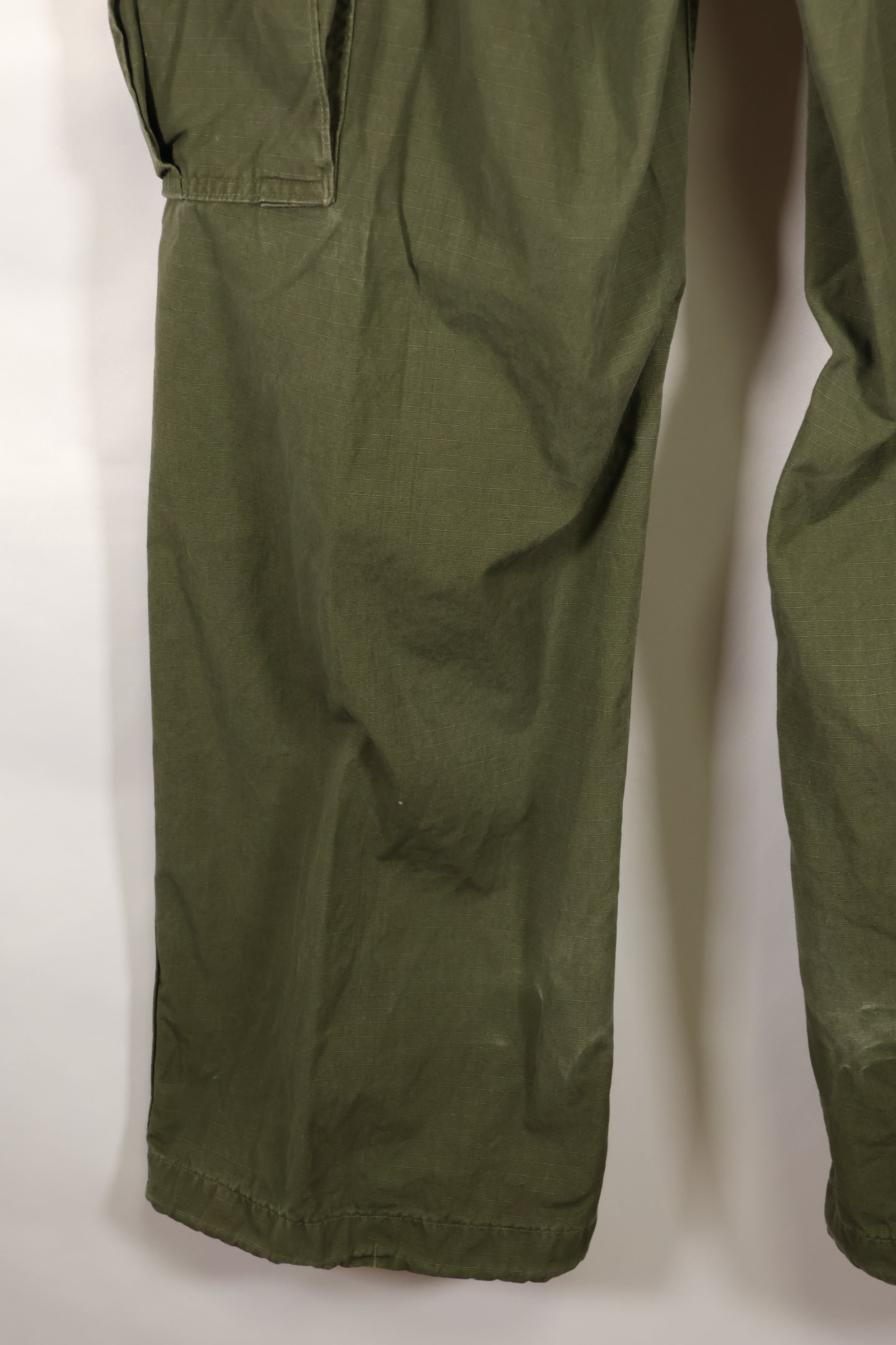 Circa 1969 S-R Size 4th Model Jungle Fatigue Pants, Used, Released by Film Company