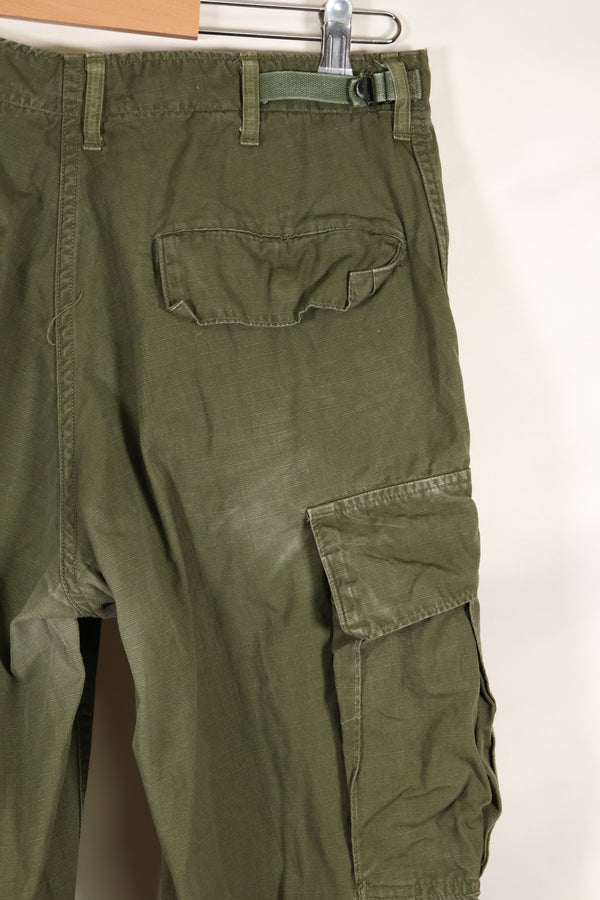 Circa 1969 S-R Size 4th Model Jungle Fatigue Pants, Used, Released by Film Company