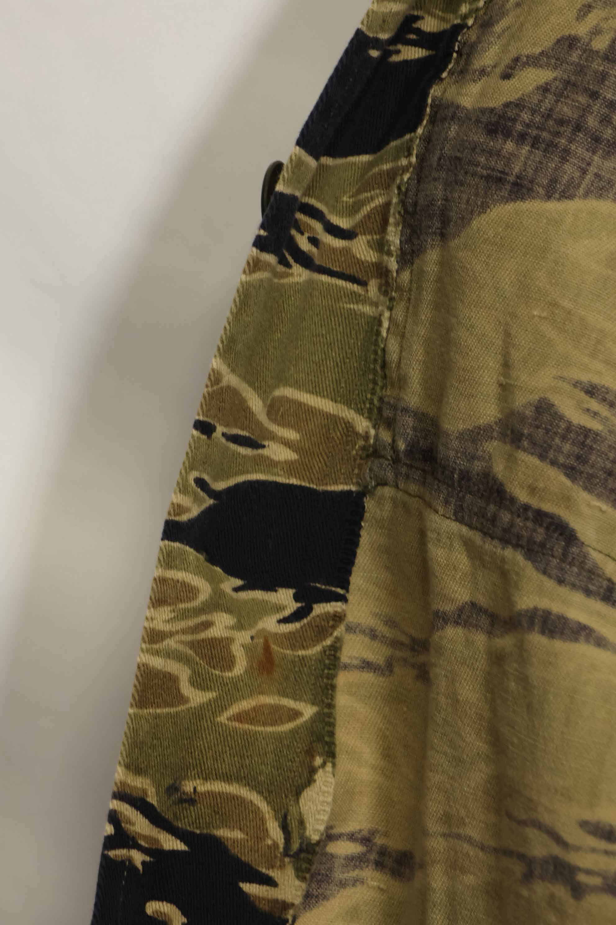 1960年代　ゴールドタイガー　タイガーストライプシャツ　Asianカット　スタンプなし　状態良い　中古品