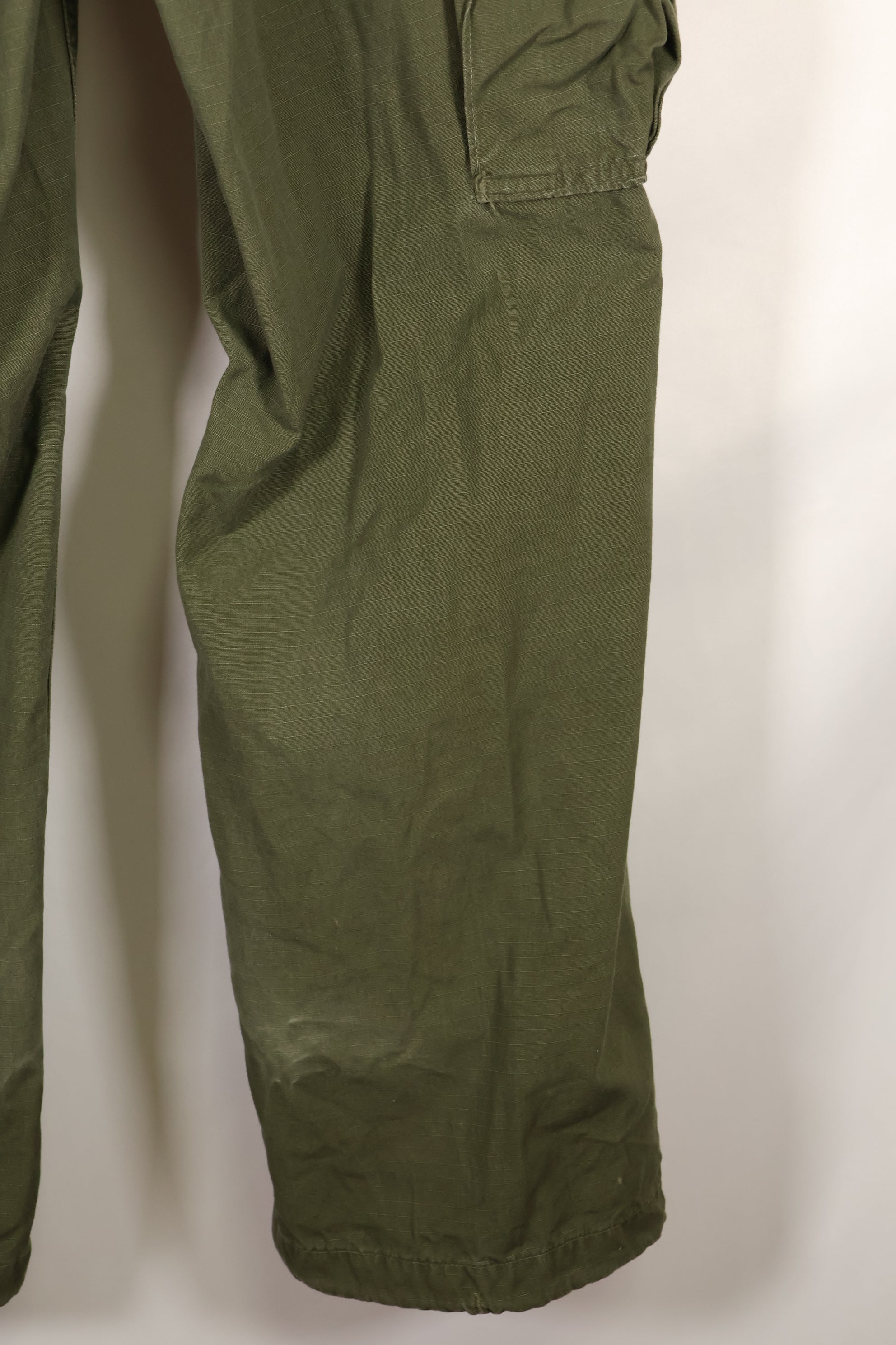 Circa 1969 S-R Size 4th Model Jungle Fatigue Pants, Used, Released by Film Company