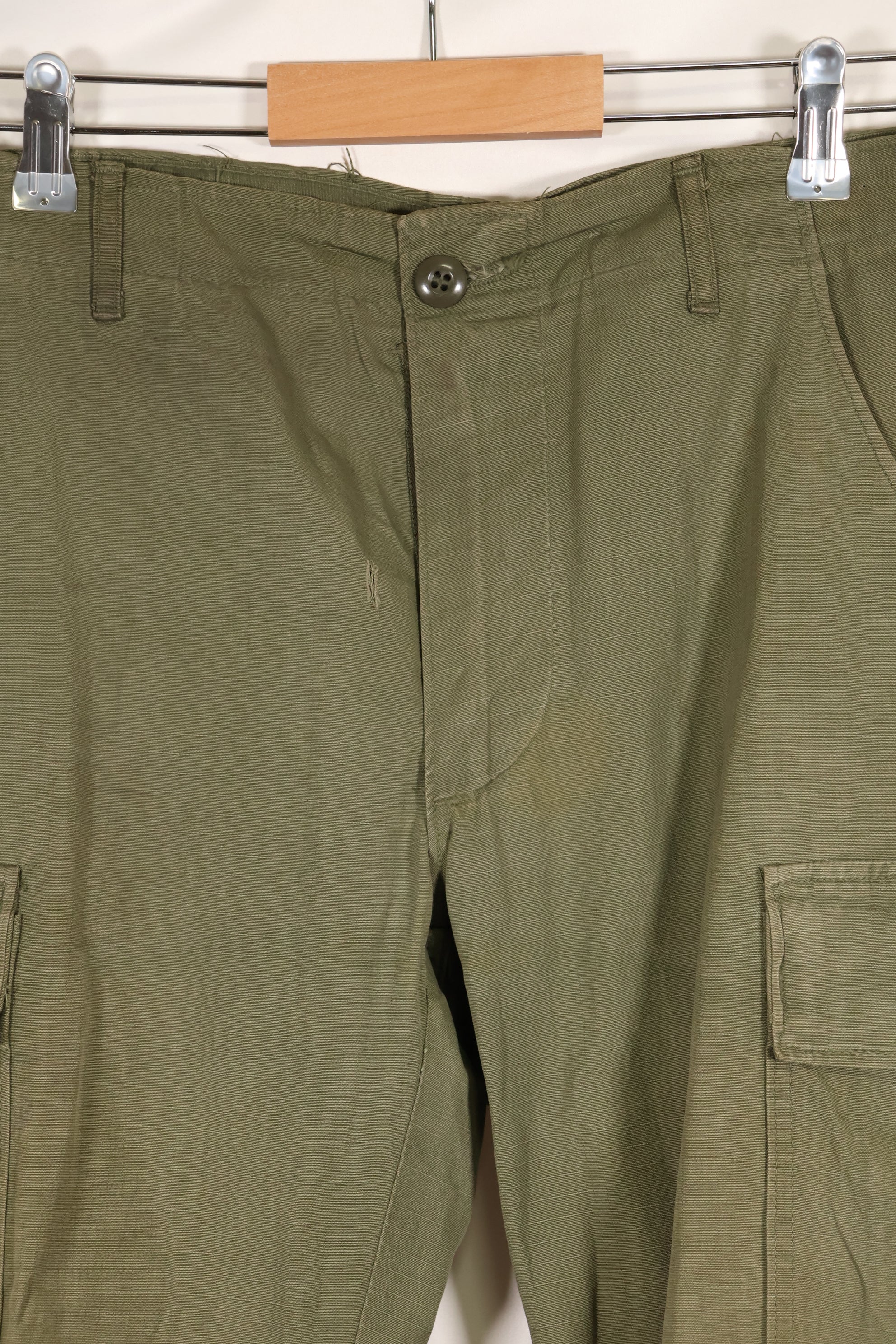 Circa 1969 S-R Size 4th Model Jungle Fatigue Pants, used, film company release B