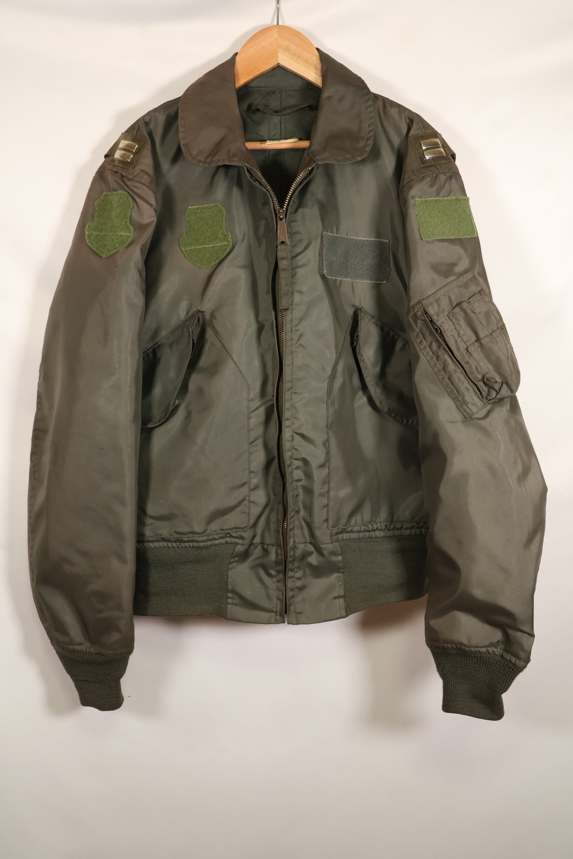 1970s–early 1980s: Estimated LARGE CWU-36P 2nd Model Flight Jacket, Light Zone, Used