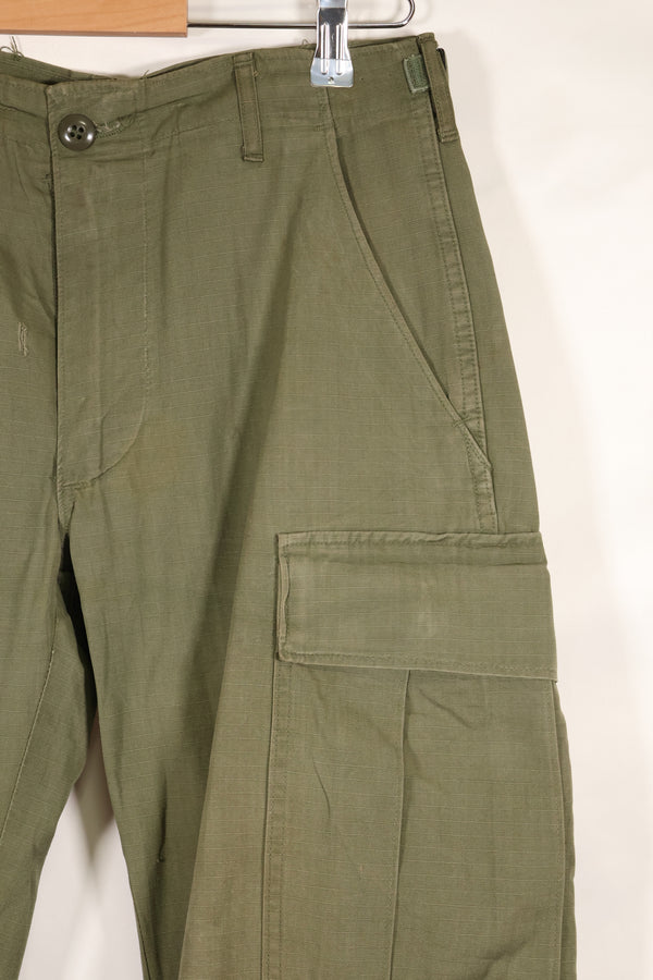 Circa 1969 S-R Size 4th Model Jungle Fatigue Pants, used, film company release B