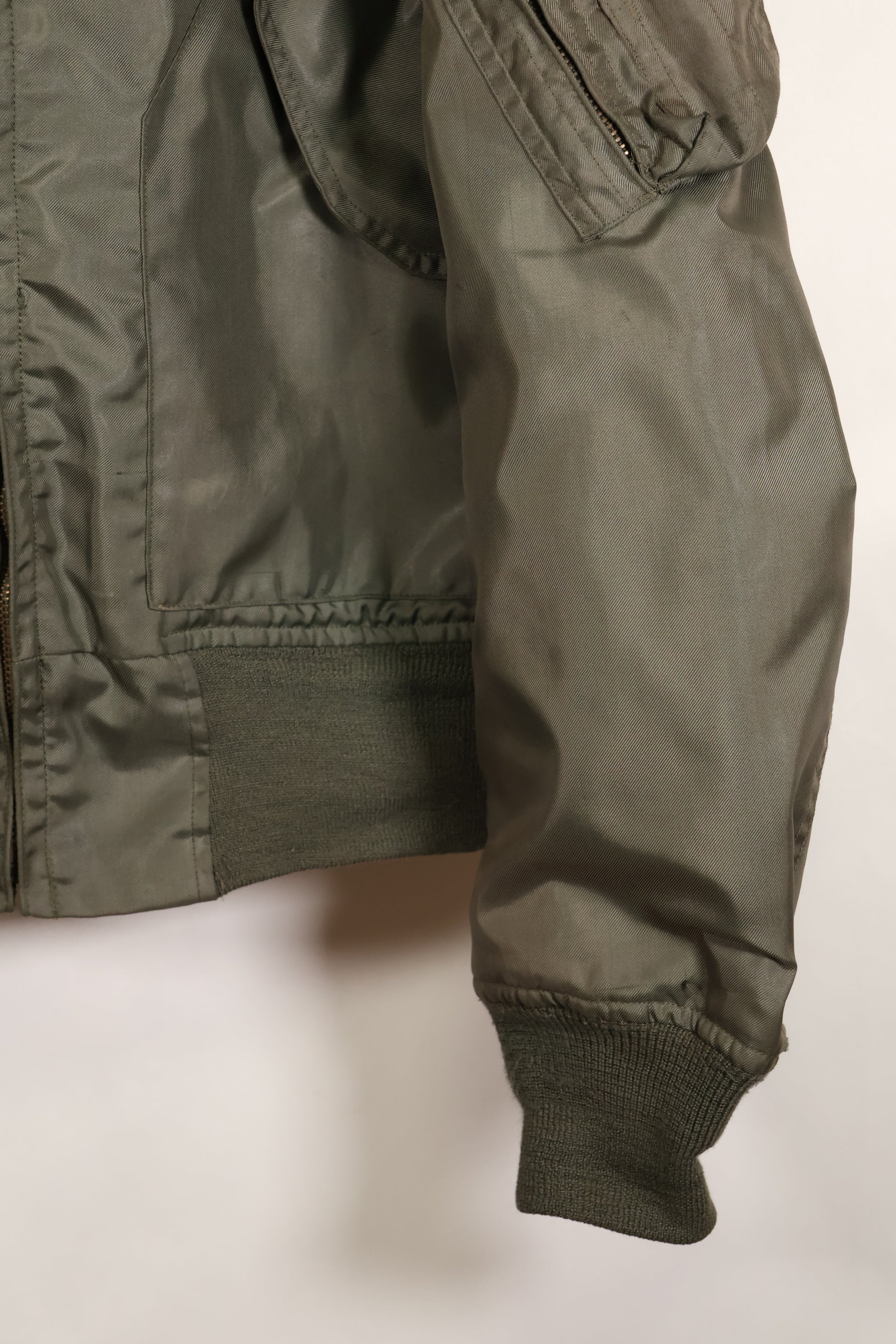 1970s–early 1980s: Estimated LARGE CWU-36P 2nd Model Flight Jacket, Light Zone, Used