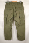 Circa 1969 S-R Size 4th Model Jungle Fatigue Pants, used, film company release B