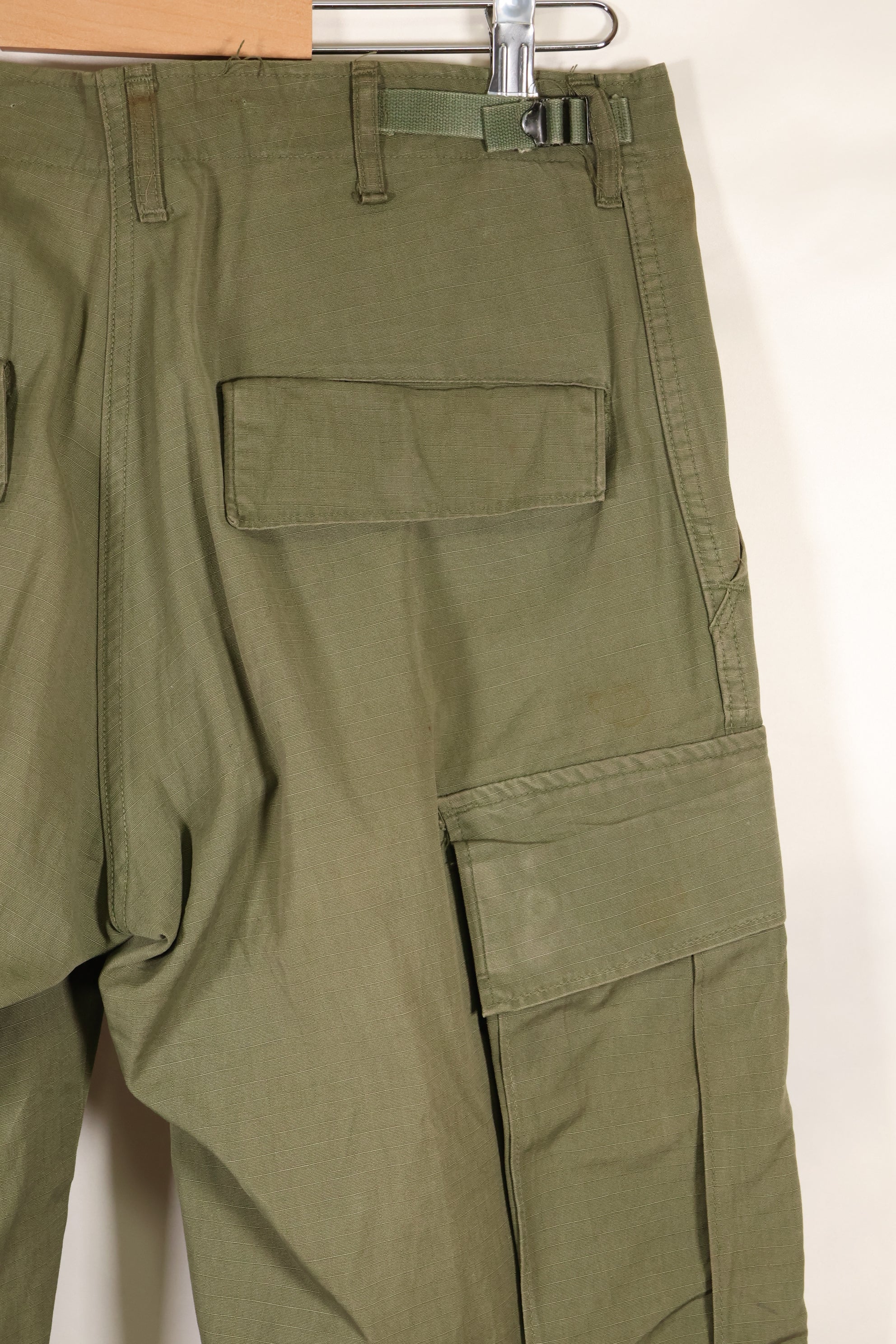 Circa 1969 S-R Size 4th Model Jungle Fatigue Pants, used, film company release B