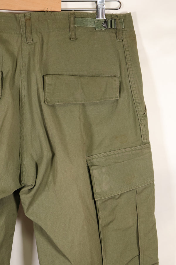 Circa 1969 S-R Size 4th Model Jungle Fatigue Pants, used, film company release B