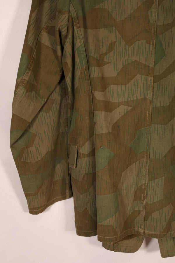 実物　1940年代　ドイツ軍　スプリンター迷彩　ローカルメイド　フィールドジャケット　中古品