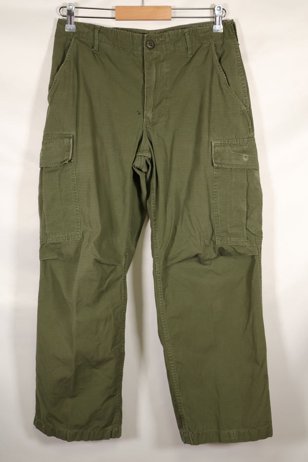 1969年頃　S-Sサイズ　4th Model ジャングルファティーグ　パンツ　中古品　映画会社放出 A