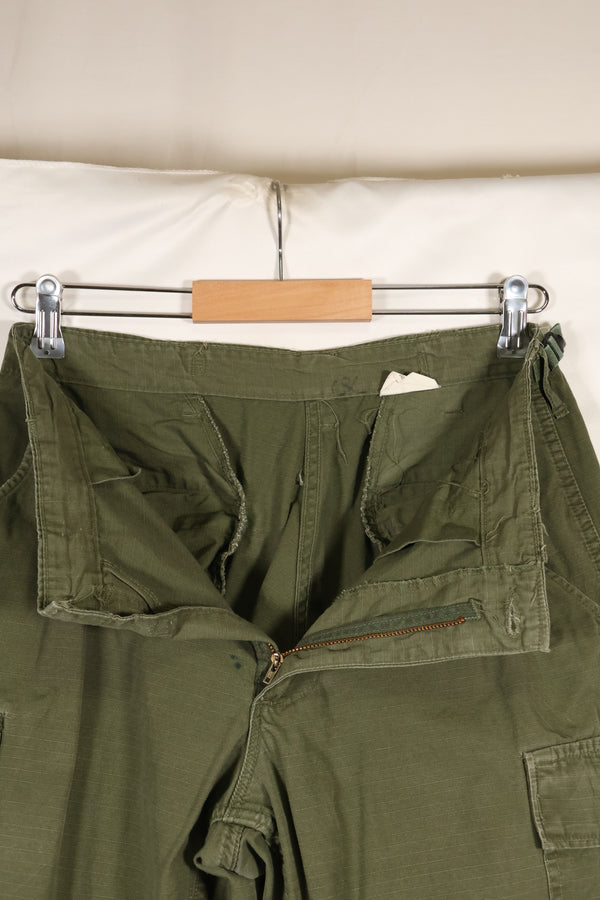 Circa 1969 S-S Size 4th Model Jungle Fatigue Pants, Used, Film Company Release A