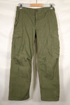 Circa 1969 S-S Size 4th Model Jungle Fatigue Pants, Used, Film Company Release B
