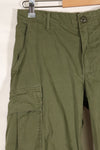 Circa 1969 S-S Size 4th Model Jungle Fatigue Pants, Used, Film Company Release B