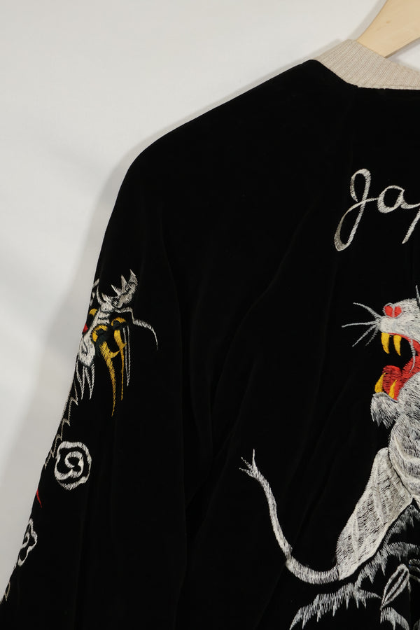 1950年代　Japan Jacket　虎デザイン　サイズタグあり　状態良い　やや小さめ