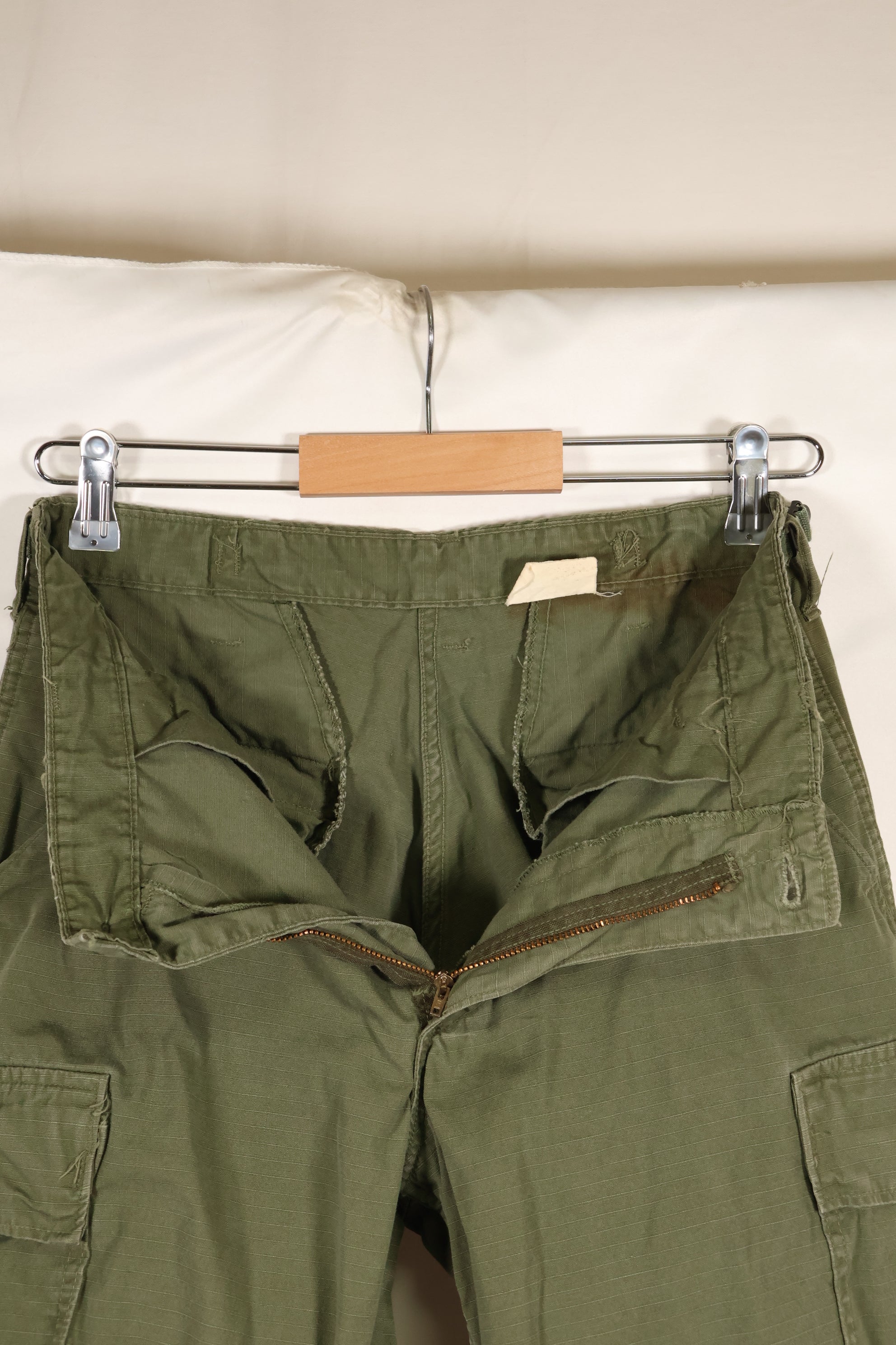 Circa 1969 S-S Size 4th Model Jungle Fatigue Pants, Used, Film Company Release B