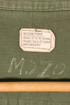 1969年契約　M-S　4th Model ジャングルファティーグ　ジャケット　退色あり　中古品
