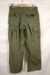 Circa 1969 S-S Size 4th Model Jungle Fatigue Pants, Used, Film Company Release B