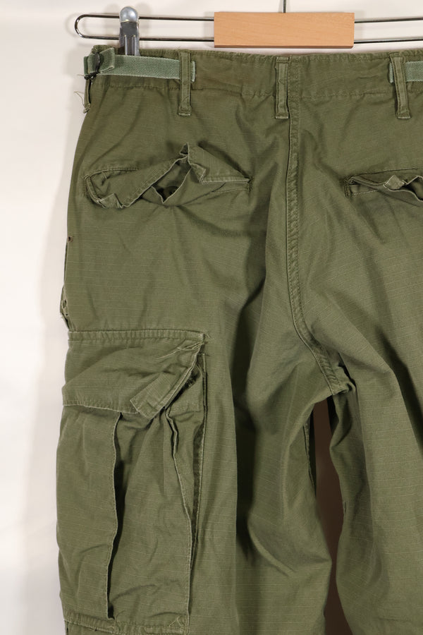 Circa 1969 S-S Size 4th Model Jungle Fatigue Pants, Used, Film Company Release B