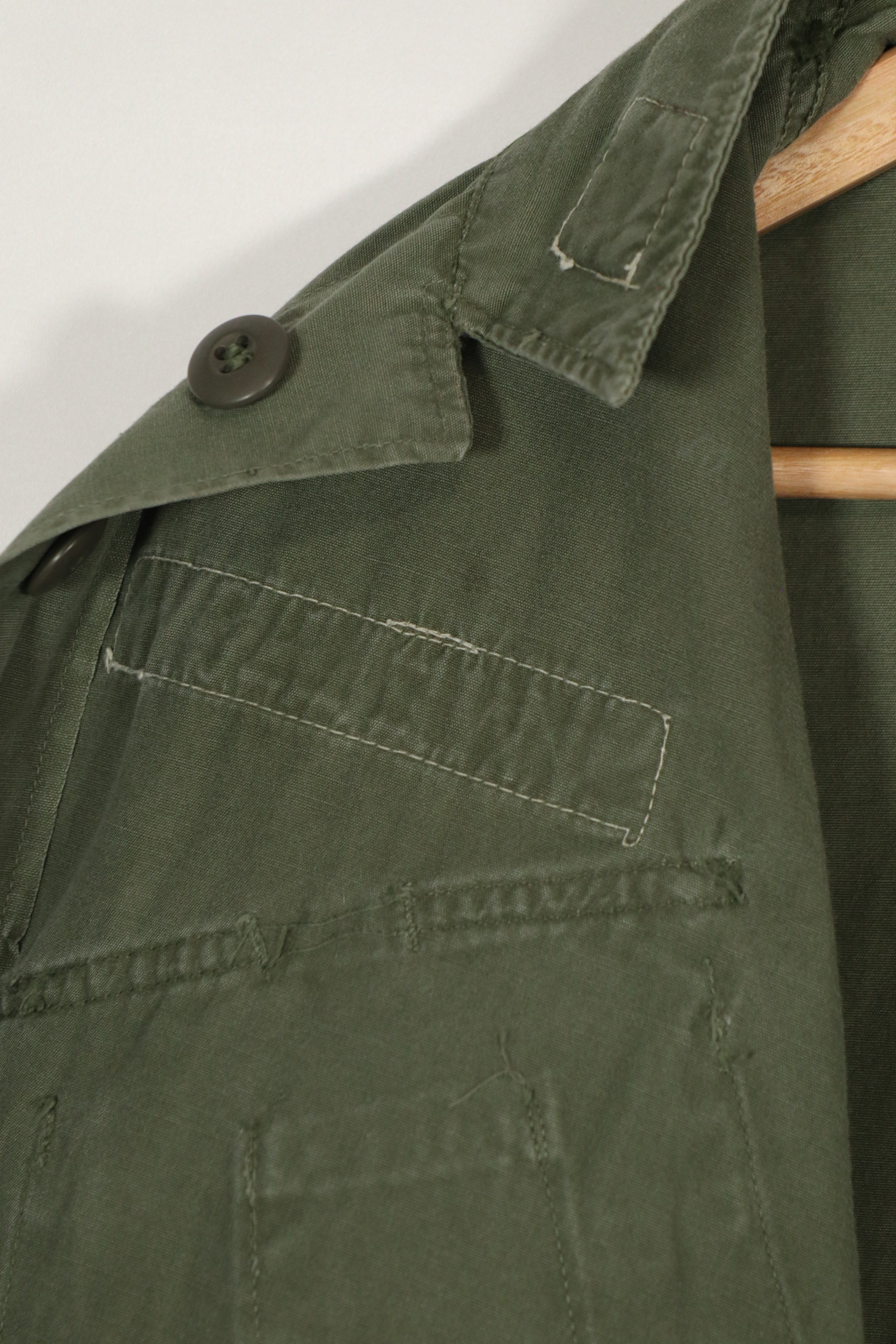 実物　2nd Model ジャングルファティーグ　ジャケット　MACV所属　初付けパッチ　中古品