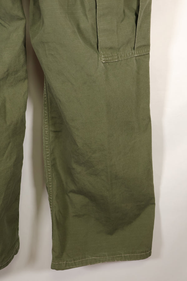 Circa 1969 S-S Size 4th Model Jungle Fatigue Pants, Used, Film Company Release B