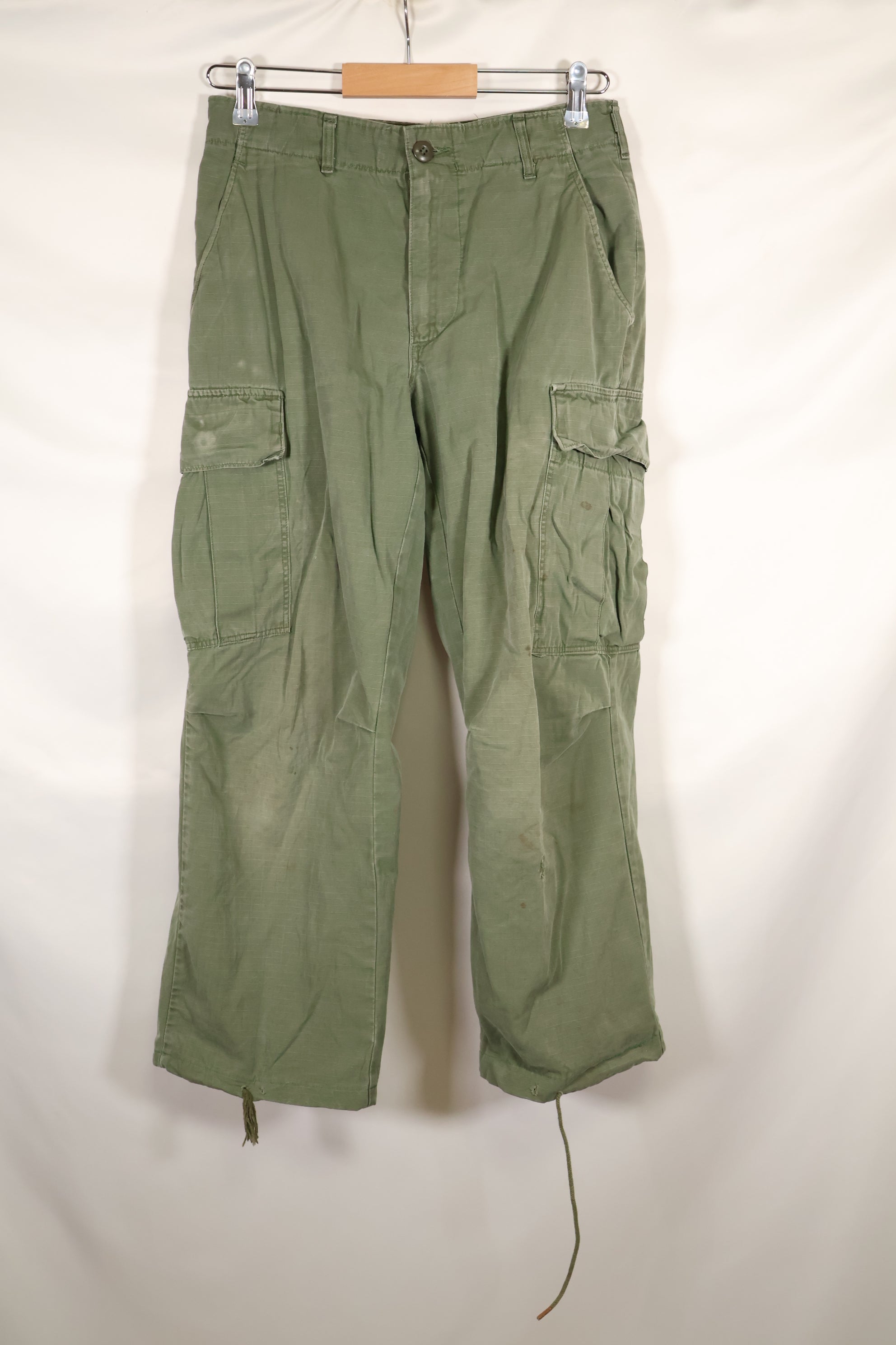 Circa 1968 S-R Size 4th Model Jungle Fatigue Pants, Used, Released by Film Company