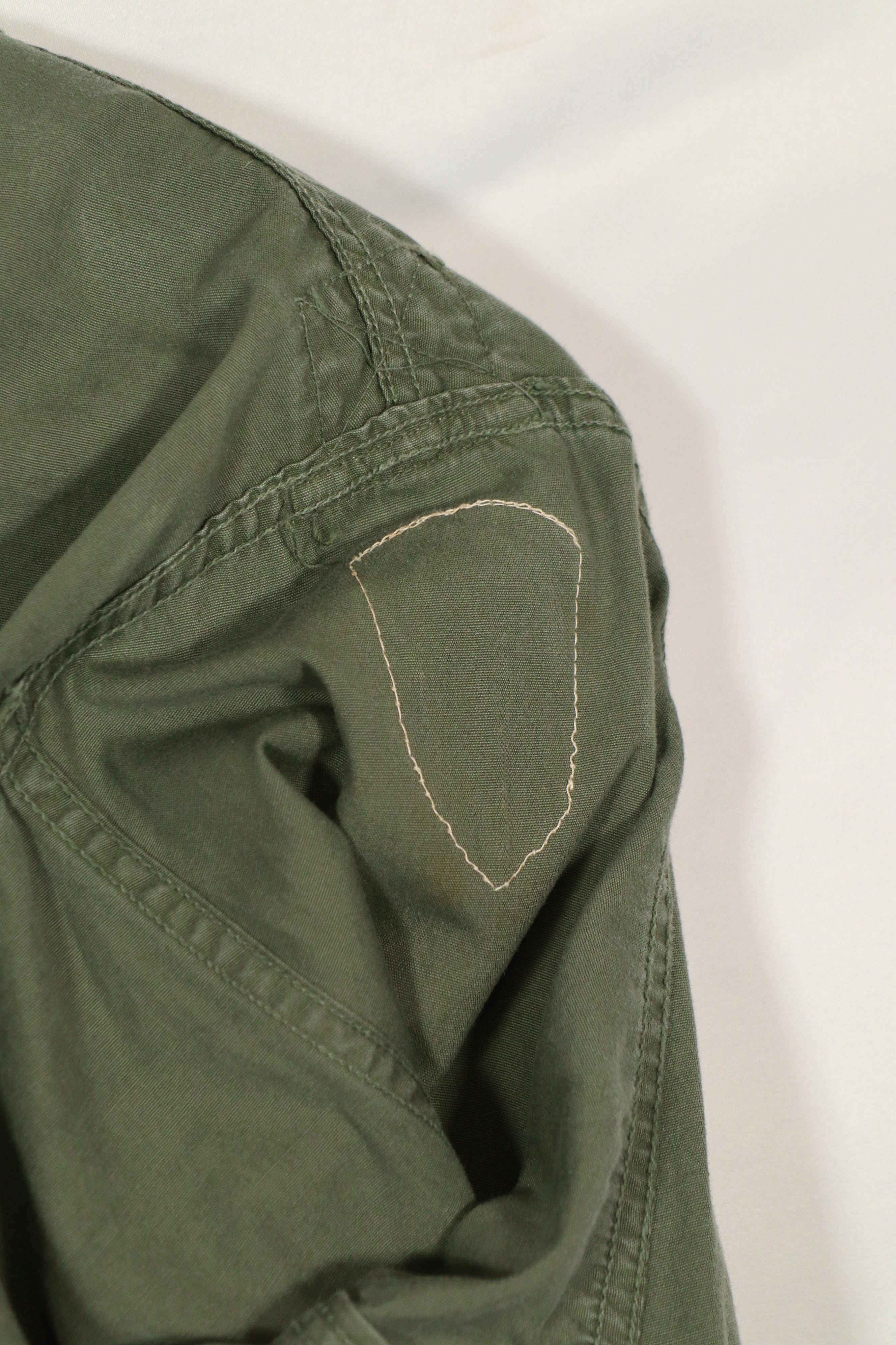 実物　2nd Model ジャングルファティーグ　ジャケット　MACV所属　初付けパッチ　中古品