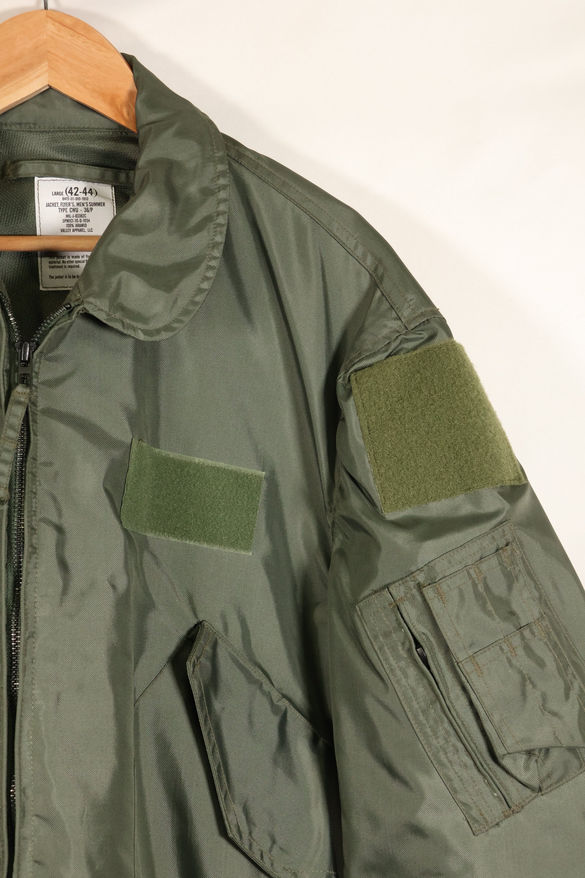 2010年契約　LARGE　アメリカ空軍　CWU-36P　ライトゾーン フライトジャケット　未使用品