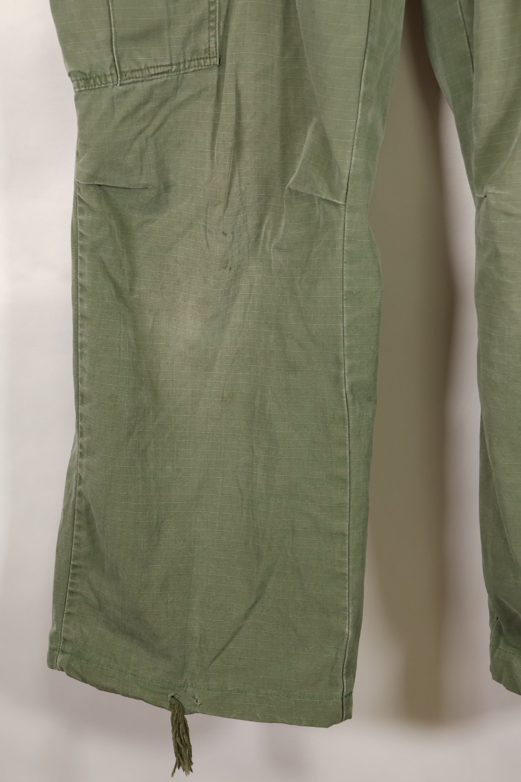Circa 1968 S-R Size 4th Model Jungle Fatigue Pants, Used, Released by Film Company