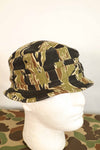 Limited Production Aged MILITARIA 1911 Early Gold Tiger CISO Cut Booney Hat Short Brim Modified A