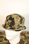 Limited Production Aged MILITARIA 1911 Early Gold Tiger CISO Cut Booney Hat Short Brim Modified A
