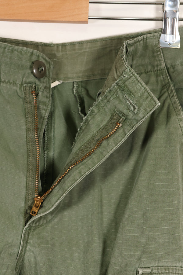 Circa 1968 S-R Size 4th Model Jungle Fatigue Pants, Used, Released by Film Company