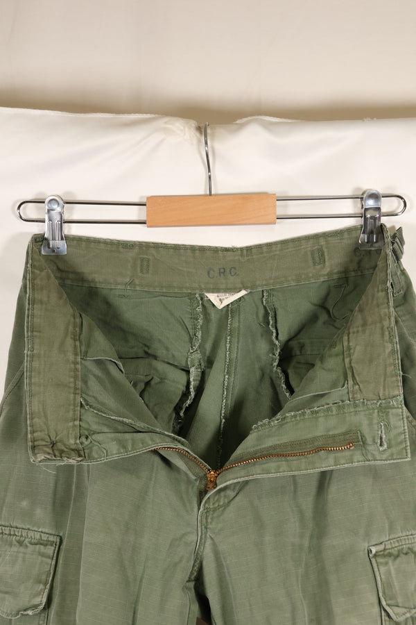 Circa 1968 S-R Size 4th Model Jungle Fatigue Pants, Used, Released by Film Company