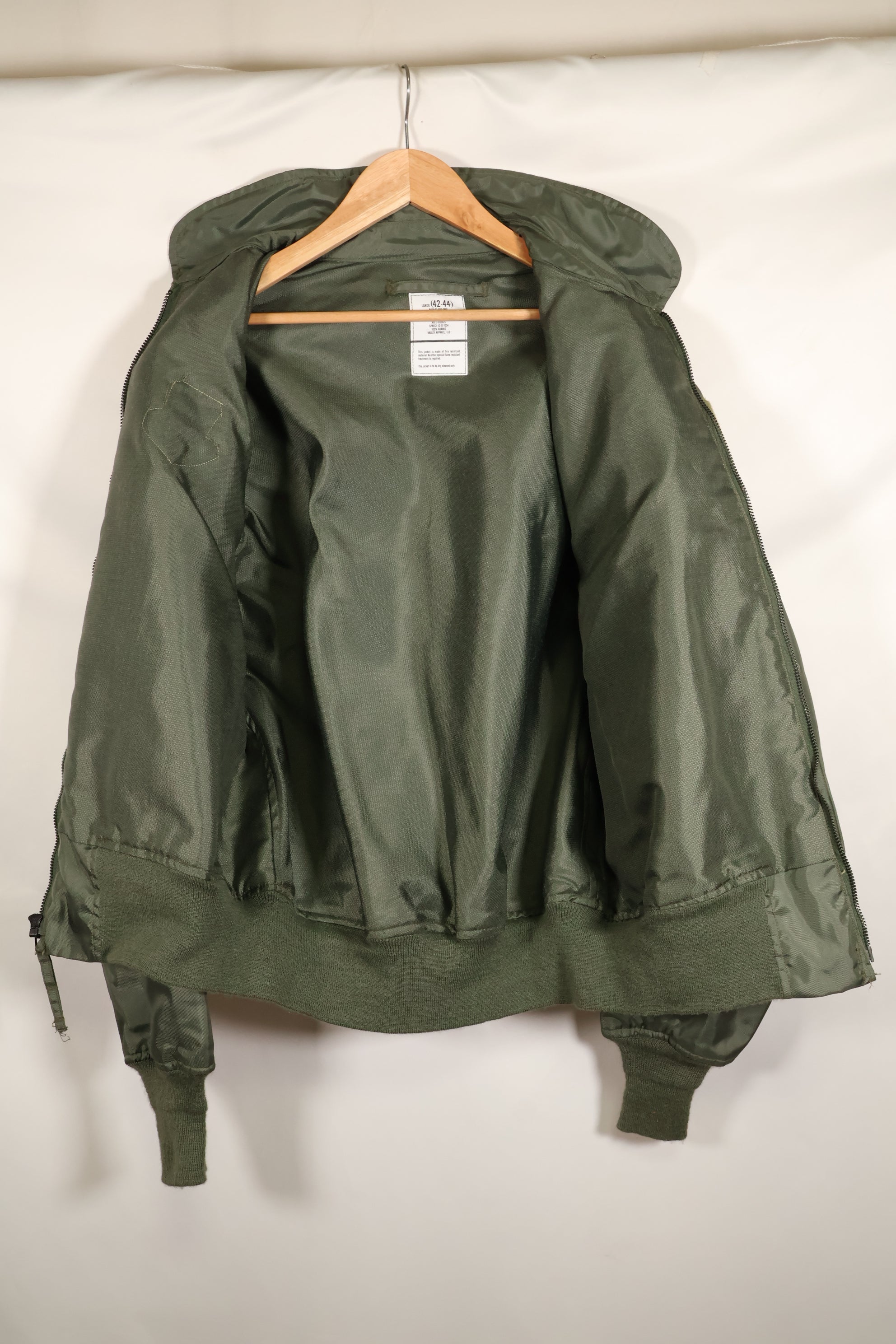 2010年契約　LARGE　アメリカ空軍　CWU-36P　ライトゾーン フライトジャケット　未使用品