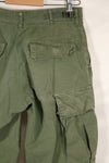 Circa 1968 S-R Size 4th Model Jungle Fatigue Pants, Used, Released by Film Company