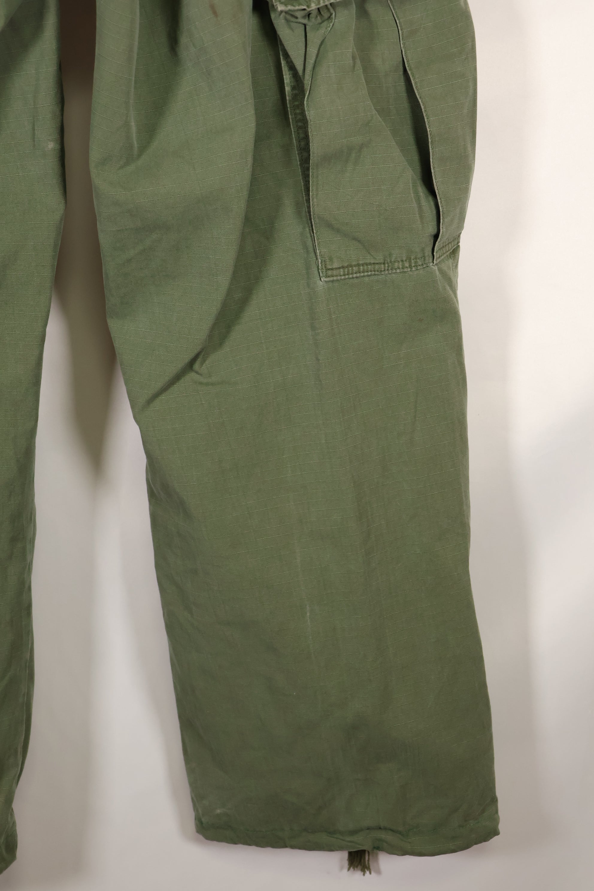 Circa 1968 S-R Size 4th Model Jungle Fatigue Pants, Used, Released by Film Company