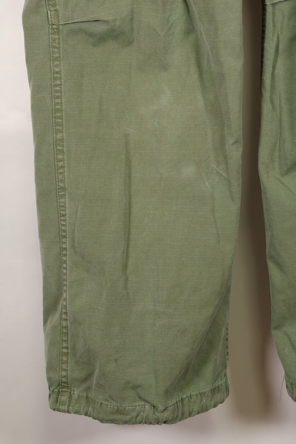 Circa 1969 S-S Size 4th Model Jungle Fatigue Pants, Used, Film Company Release C